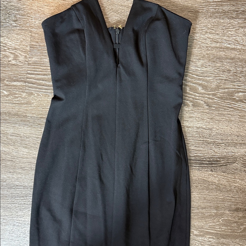 Michael Costello Black Maxi Gown - Picture 7 of 9